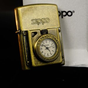 Zippo Time – Zippo 1997 – U.S Traditional – Antique Brass
