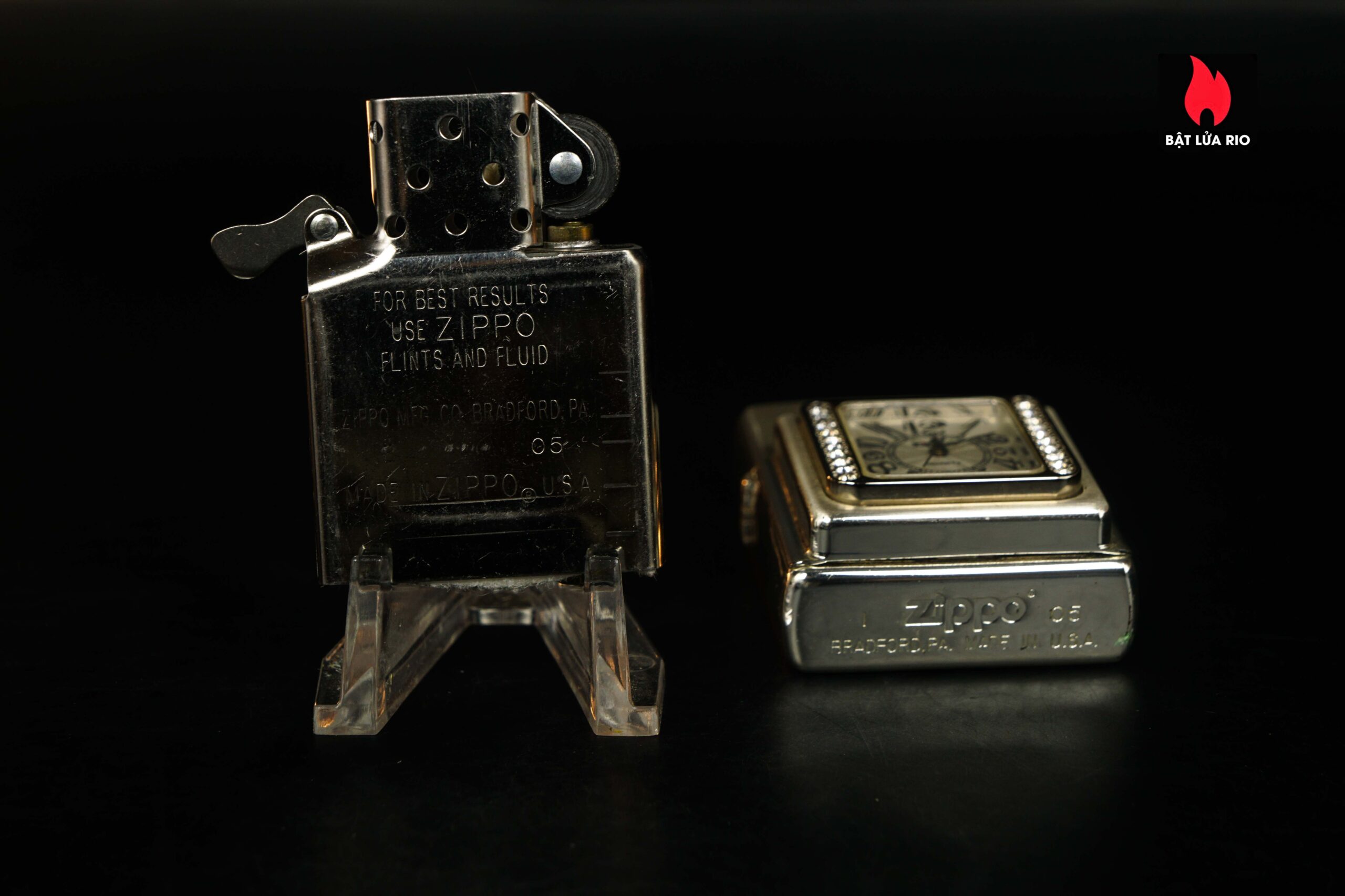 Zippo Time – Zippo 2005 – Lacke Bạc 18