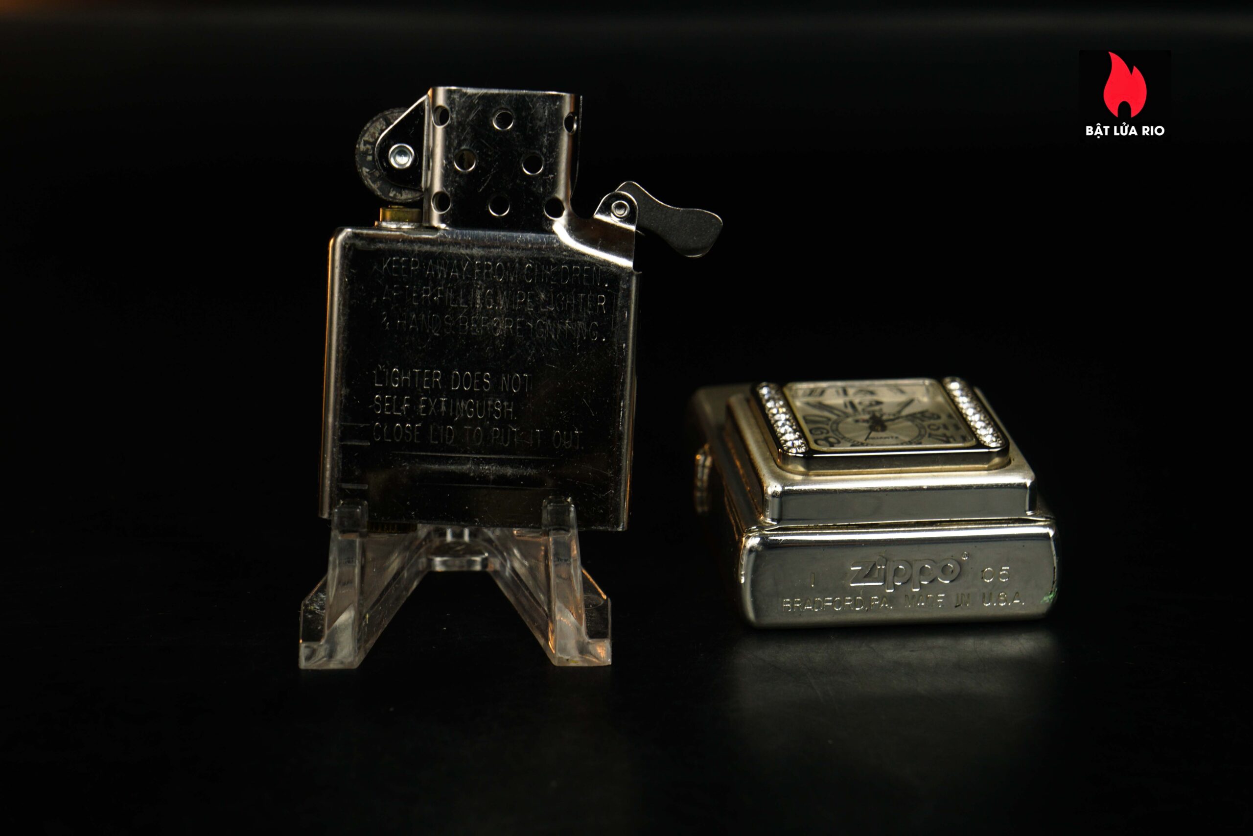 Zippo Time – Zippo 2005 – Lacke Bạc 19