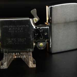 Zippo Xưa 1982 – Plain – Trơn 2 mặt – Brushed Chrome 13