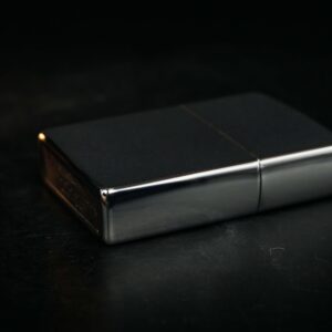 Zippo Xưa 1982 – Plain – Trơn 2 mặt – Brushed Chrome - New 10