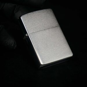 Zippo Xưa 1982 – Plain – Trơn 2 mặt – Brushed Chrome - New 11