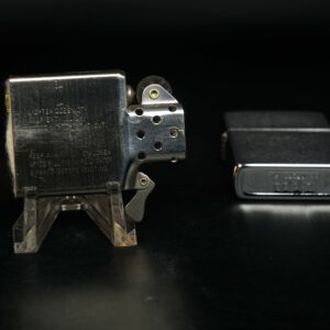 Zippo Xưa 1982 – Plain – Trơn 2 mặt – Brushed Chrome - New 14