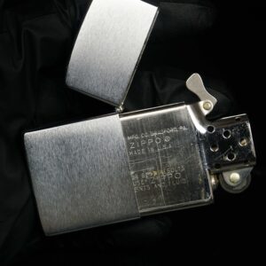 Zippo Xưa 1982 – Plain – Trơn 2 mặt – Brushed Chrome - New 15