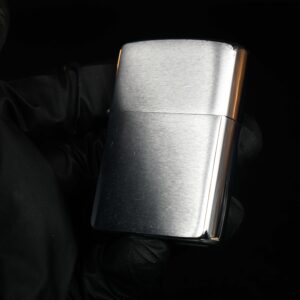 Zippo Xưa 1983 – Plain – Trơn 2 mặt – Brushed Chrome 14