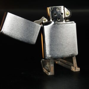Zippo Xưa 1983 – Plain – Trơn 2 mặt – Brushed Chrome 4