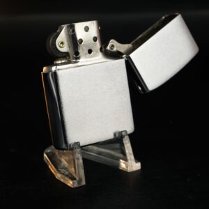 Zippo Xưa 1983 – Plain – Trơn 2 mặt – Brushed Chrome 5