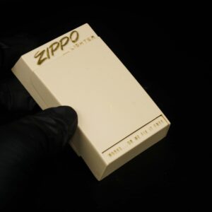 Zippo Xưa 1983 – Plain – Trơn 2 mặt – Brushed Chrome - New 1