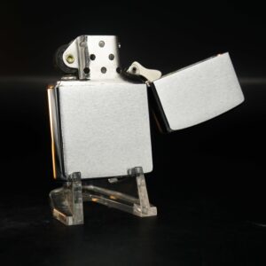 Zippo Xưa 1983 – Plain – Trơn 2 mặt – Brushed Chrome - New 99