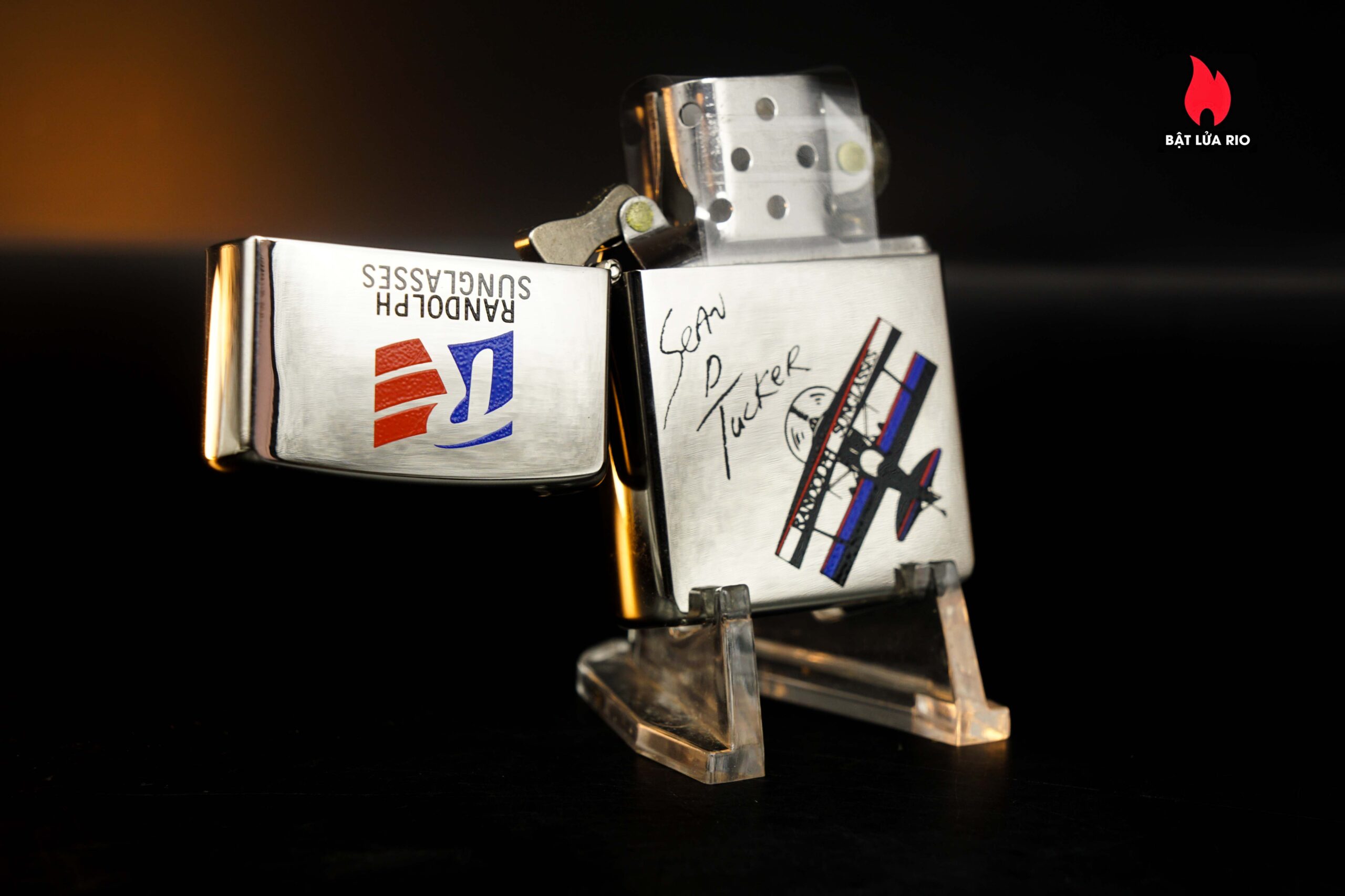 Zippo Xưa La Mã 1993 – Randolph Sunglasses - Sean D. Tucker 1