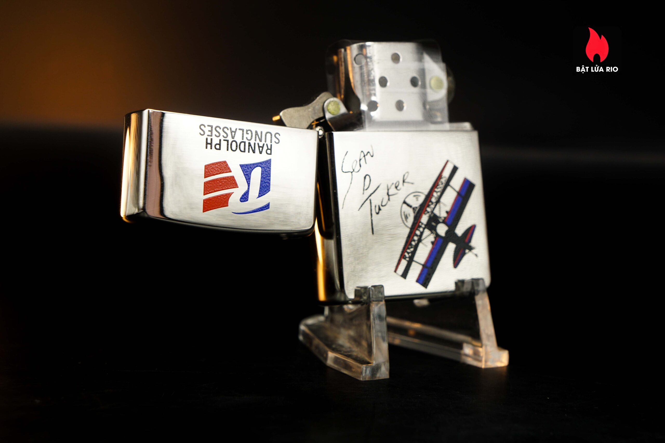 Zippo Xưa La Mã 1993 – Randolph Sunglasses - Sean D. Tucker 10