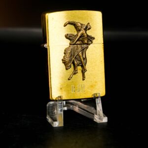 Zippo La Mã 1992 – Marlboro Wild West – BJH – Đồng Nguyên Khối