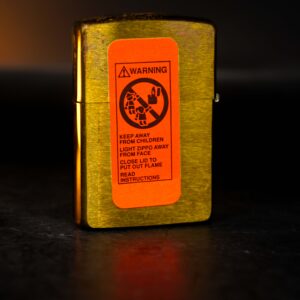 Zippo La Mã 1993 – Marlboro Wild West – Không Khắc – Đồng Nguyên Khối 7