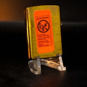 Zippo La Mã 1993 – Marlboro Wild West – Không Khắc – Đồng Nguyên Khối 8