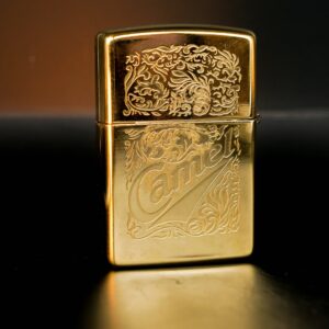 Zippo La Mã 1995 – 22K Camel Gold Plate 10