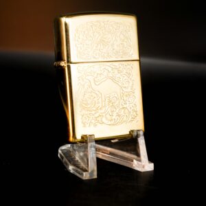 Zippo La Mã 1995 – 22K Camel Gold Plate