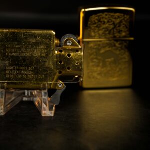 Zippo La Mã 1995 – Gold Plate Camel 22K 11