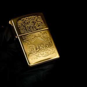 Zippo La Mã 1995 – Gold Plate Camel 22K 15