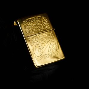 Zippo La Mã 1995 – Gold Plate Camel 22K 16