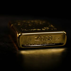 Zippo La Mã 1995 – Gold Plate Camel 22K 7