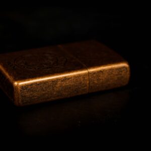Zippo La Mã 1995 – Pap Loom Moose – Antique Copper 15