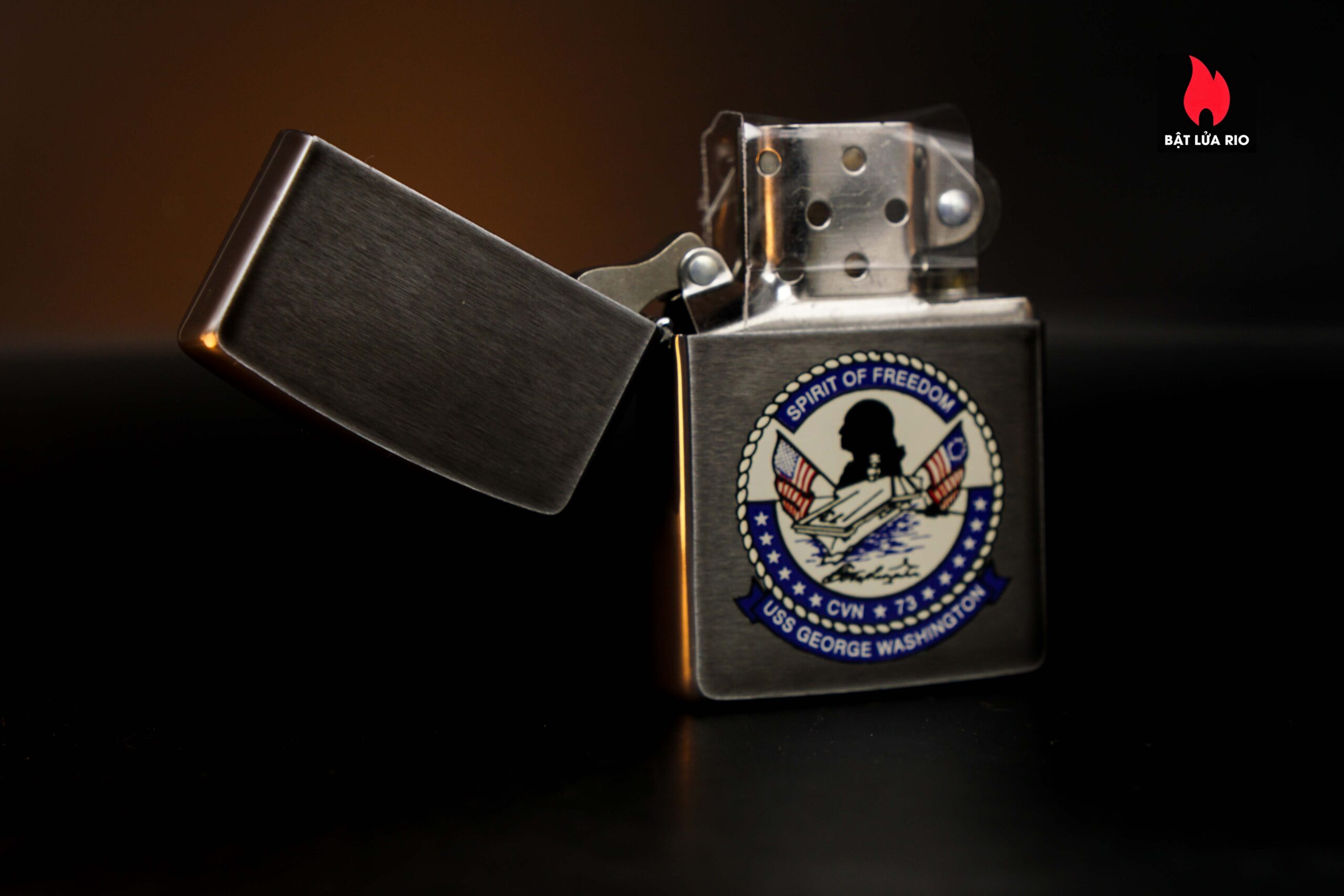 Zippo La Mã 1995 – USS George Washington CVN 73 12