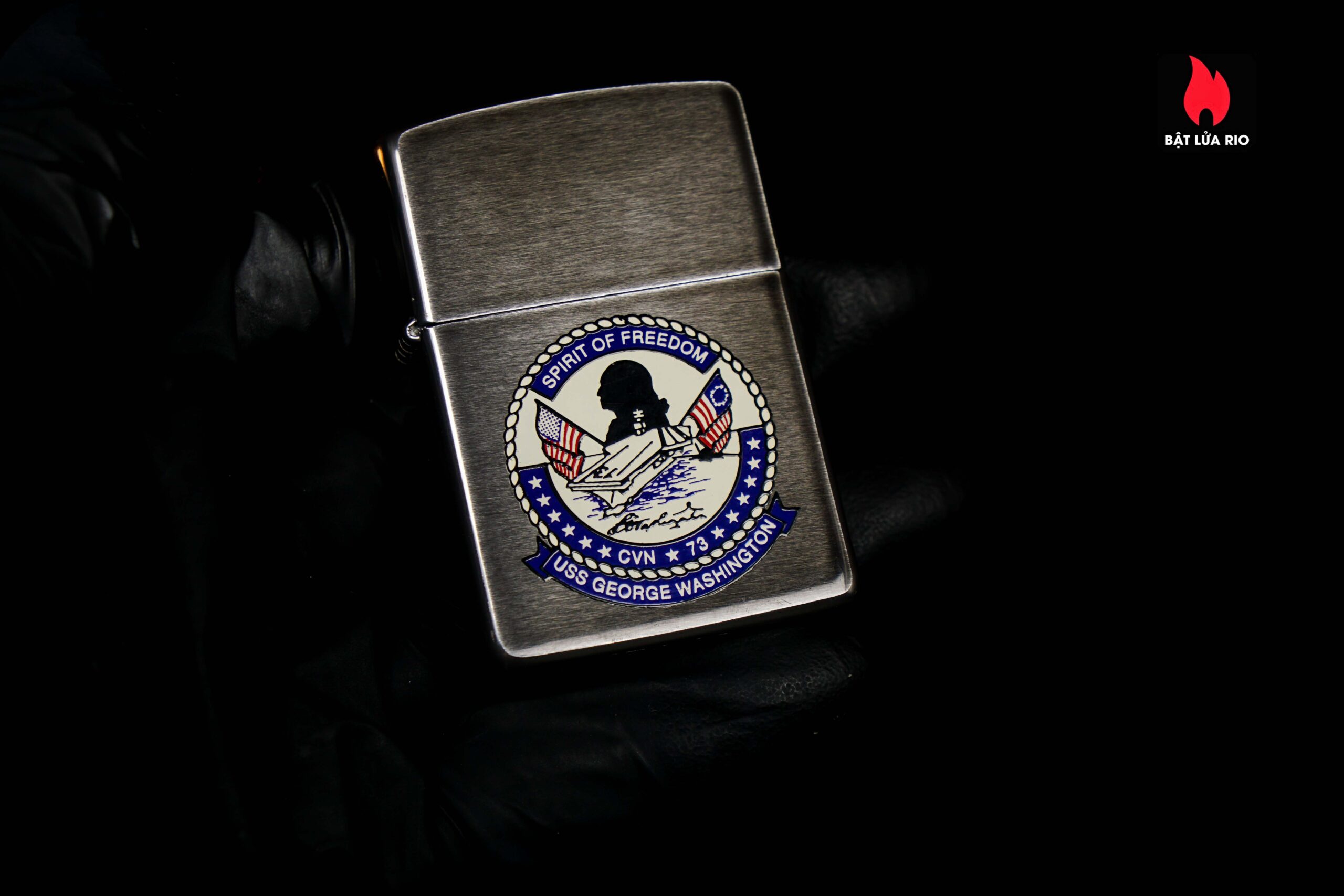 Zippo La Mã 1995 – USS George Washington CVN 73 8