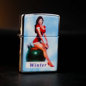 Zippo La Mã 1996 – Winter – Pin-up Girl 8