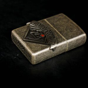 Zippo La Mã 1998 – American Classic Since 1932 – Antique Silver 3