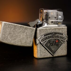 Zippo La Mã 1998 – American Classic Since 1932 – Antique Silver 9