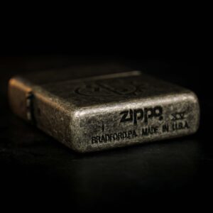 Zippo La Mã 1999 – Marlboro Ranch Party - Antique Silver 4