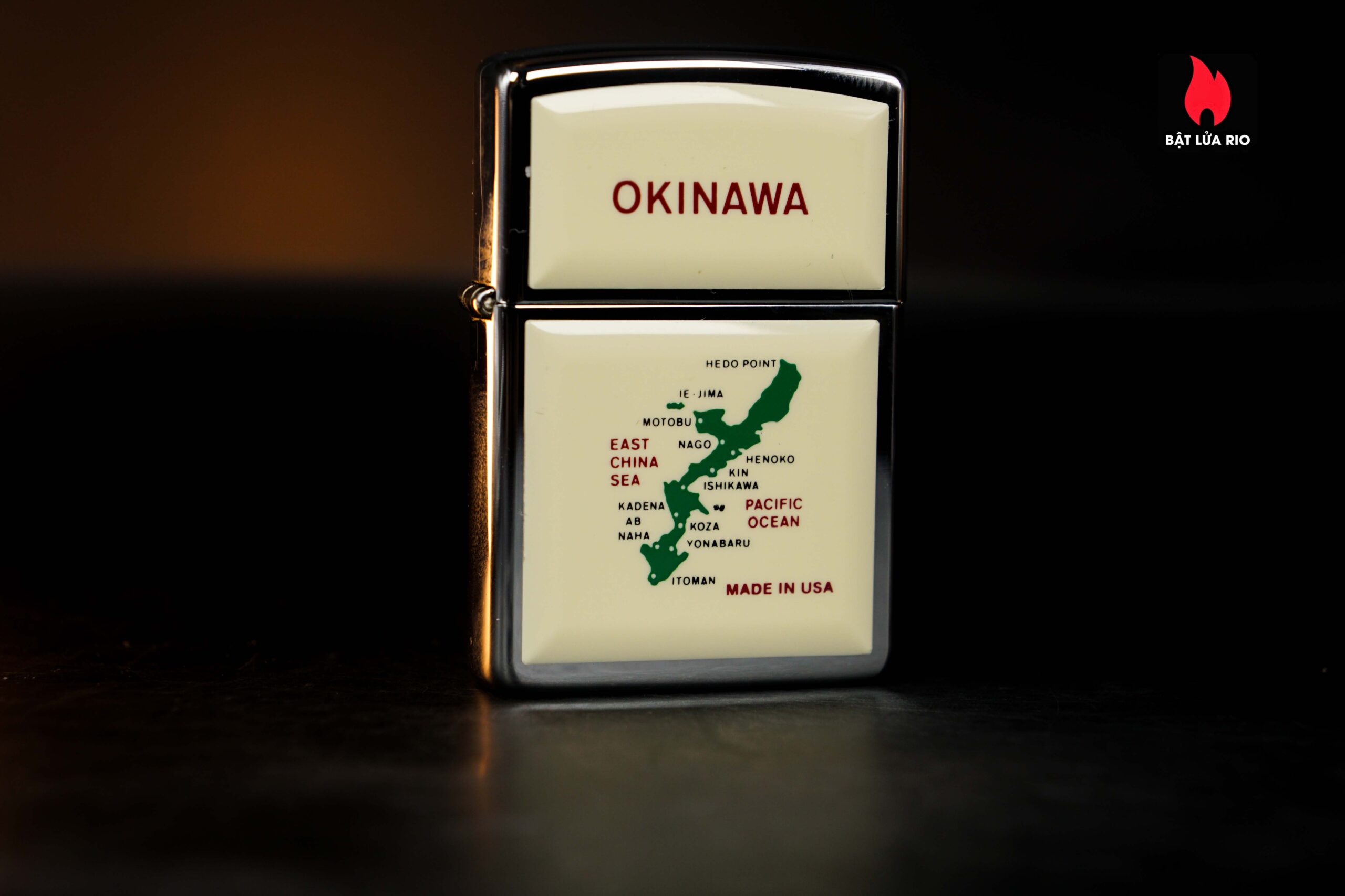 Zippo Xưa La Mã 1997 – Zippo Ultralite – Okinawa 10