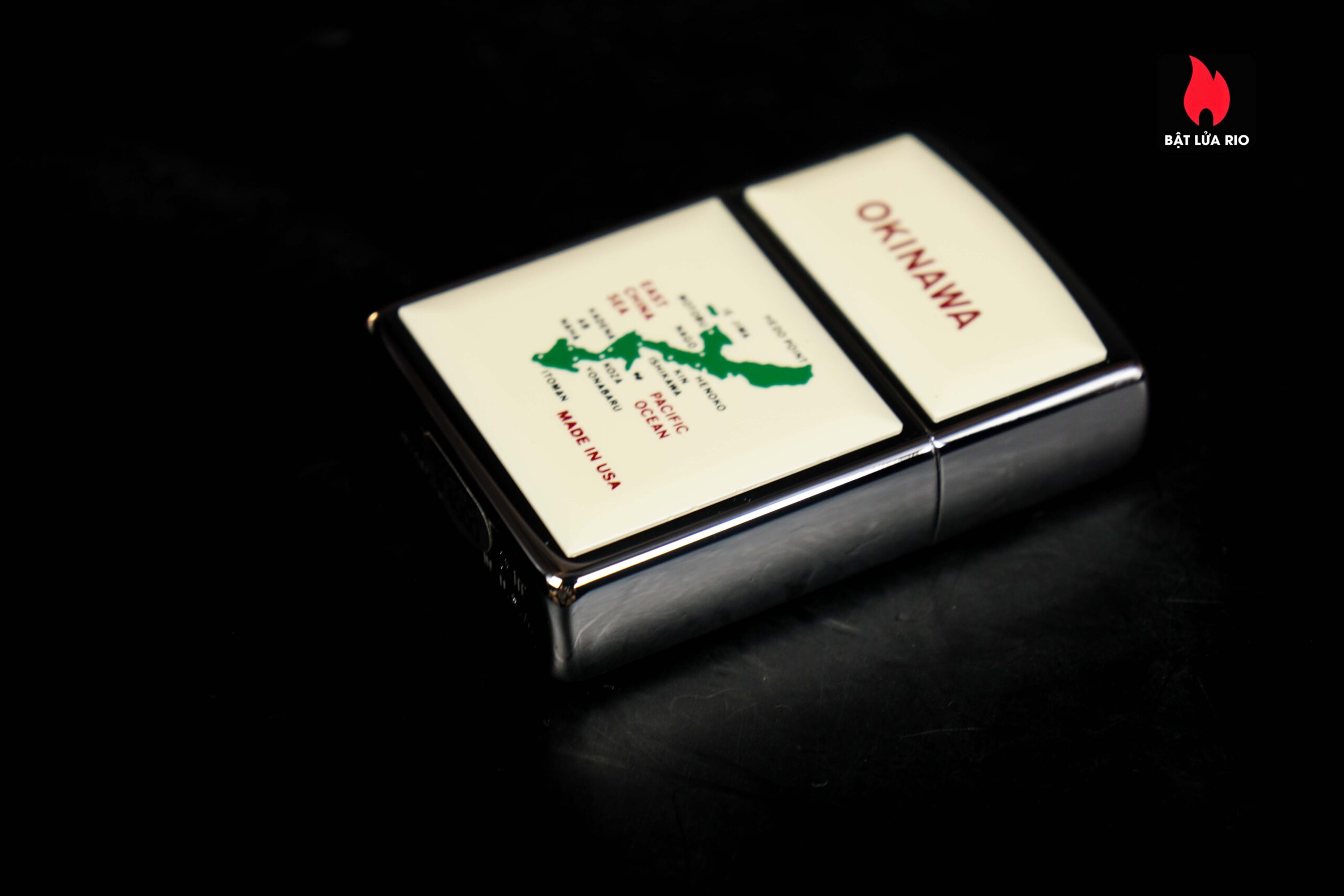Zippo Xưa La Mã 1997 – Zippo Ultralite – Okinawa 3