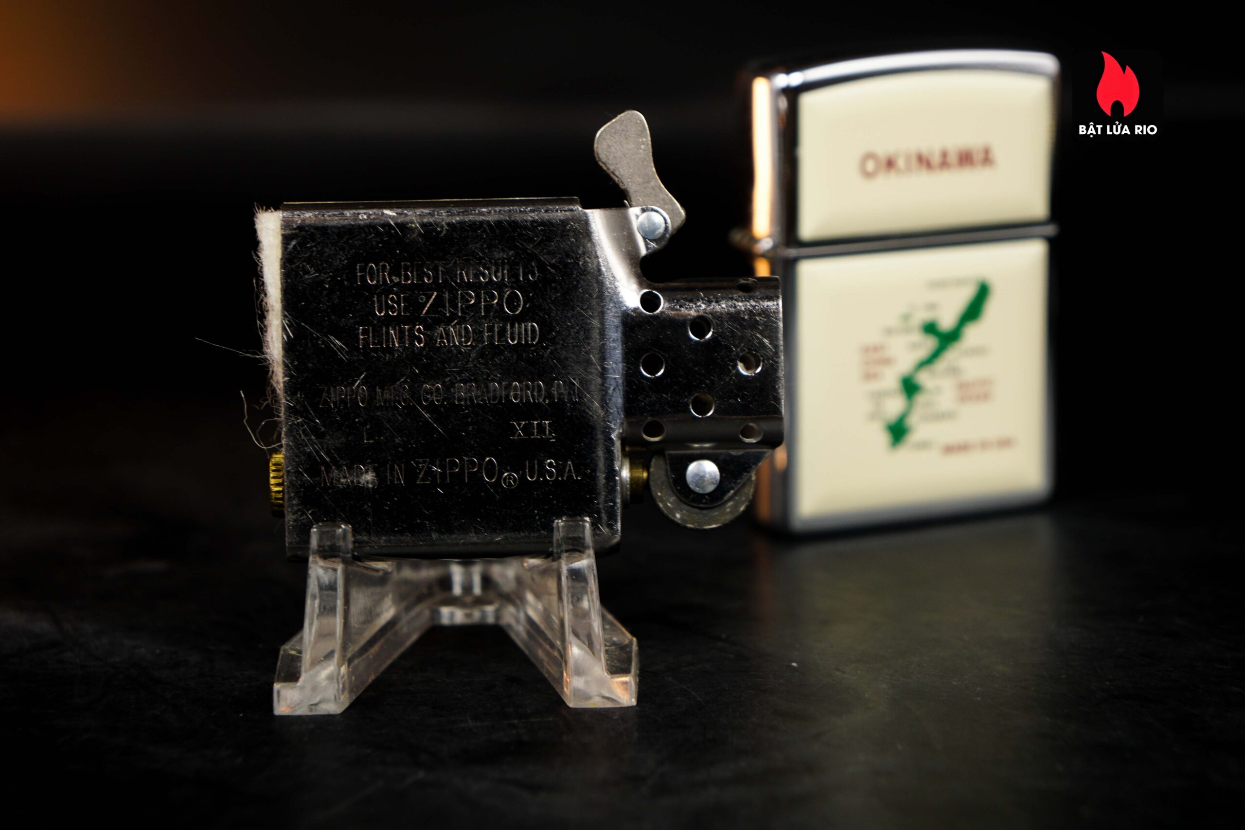 Zippo Xưa La Mã 1997 – Zippo Ultralite – Okinawa 8