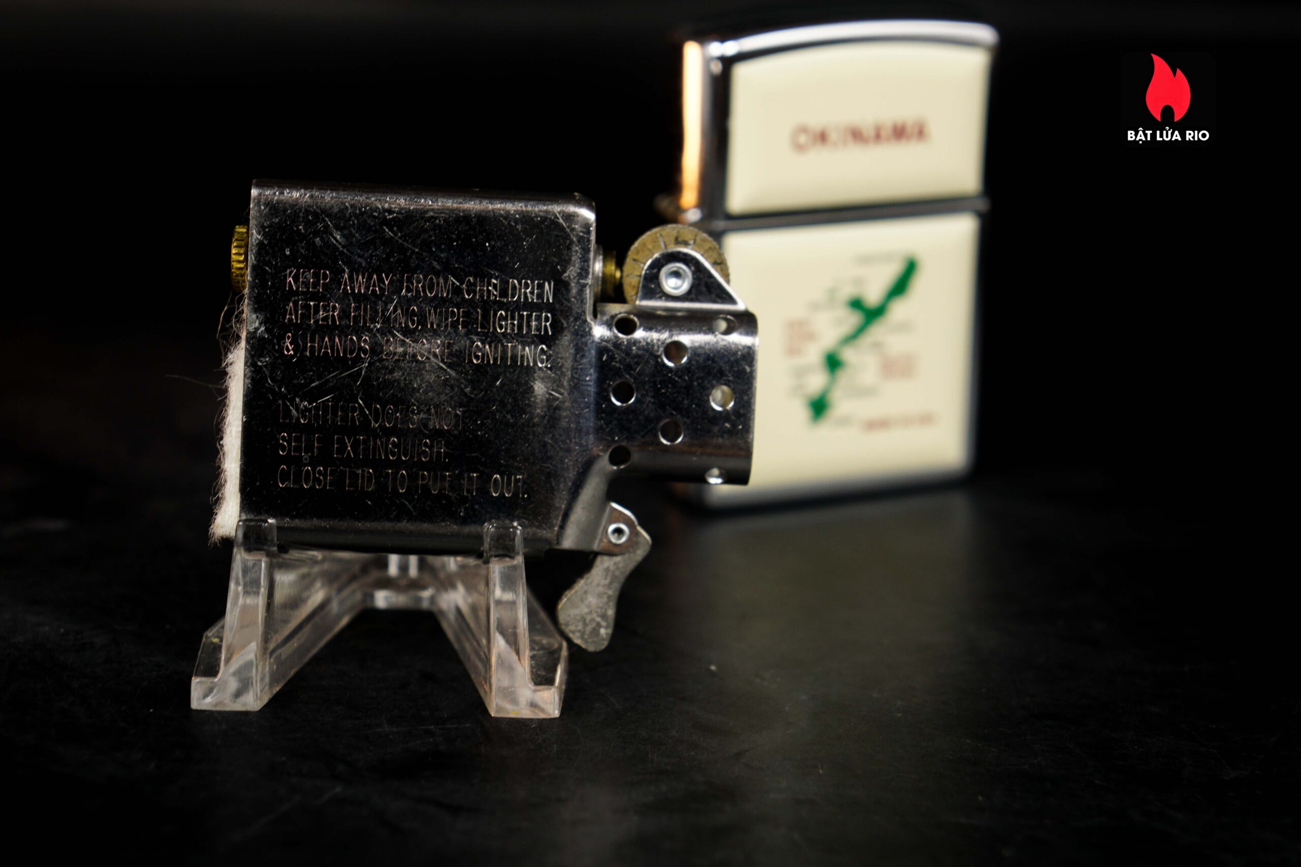 Zippo Xưa La Mã 1997 – Zippo Ultralite – Okinawa 9