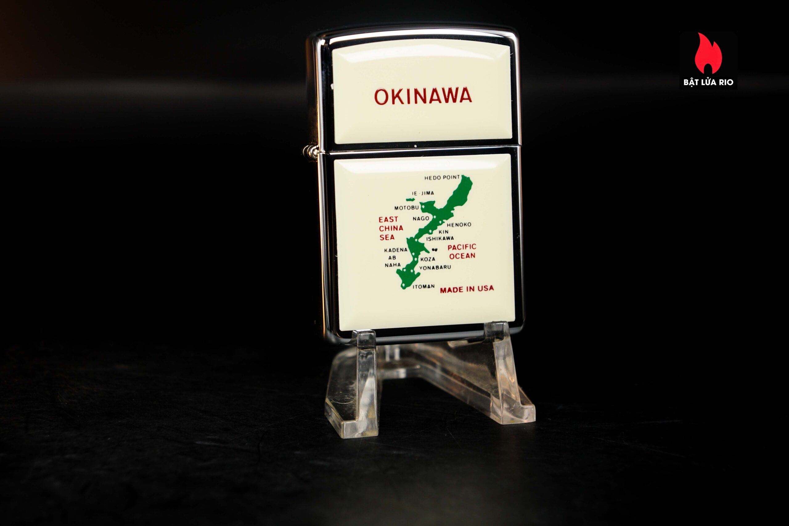 Zippo Xưa La Mã 1997 – Zippo Ultralite – Okinawa