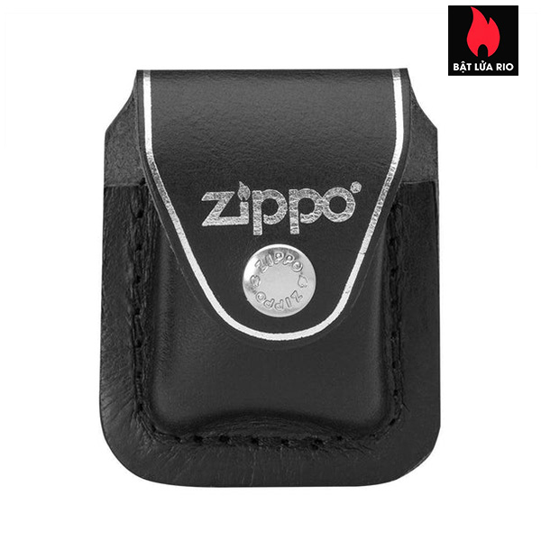 Bao Da Zippo Chuyên Dụng Màu Đen