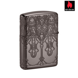 Zippo 46753 - Zippo Gothic Window Armor Black Ice 3