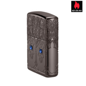 Zippo 46753 - Zippo Gothic Window Armor Black Ice 4