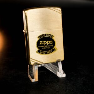 Zippo Chu Niên 1932-1982 – Đồng Khối - Commemorative 1932-1982 50th Anniversary