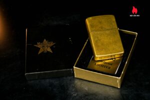 Zippo La Mã 1988 – Đồng Nguyên Khối – Marlboro Longhorns 4