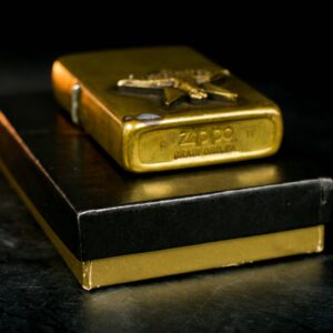 Zippo La Mã 1988 – Đồng Nguyên Khối – Marlboro Longhorns 6