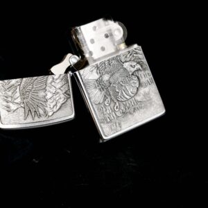 Zippo La Mã 1995 – The American Eagle – Eagle Pewter Emblem 10