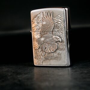 Zippo La Mã 1995 – The American Eagle – Eagle Pewter Emblem 11