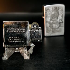 Zippo La Mã 1995 – The American Eagle – Eagle Pewter Emblem 14