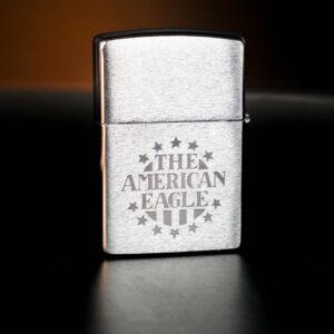 Zippo La Mã 1995 – The American Eagle – Eagle Pewter Emblem 8