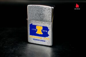 Zippo Xưa 1973 – 1776-1976 Bicentennial State Pennsylvania – Kỷ Niệm 200 Năm Hoa Kỳ 12