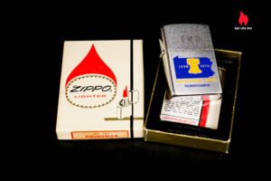 Zippo Xưa 1973 – 1776-1976 Bicentennial State Pennsylvania – Kỷ Niệm 200 Năm Hoa Kỳ 2