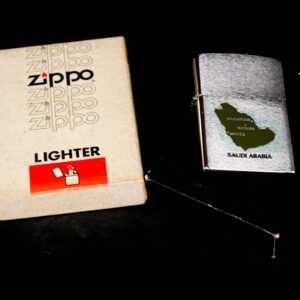 Zippo Xưa 1981 – Saudi Arabia Brush Chrome 1