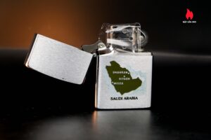 Zippo Xưa 1981 – Saudi Arabia Brush Chrome 11